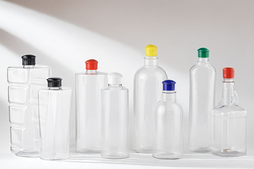Home Care Bottles with Caps & Inner